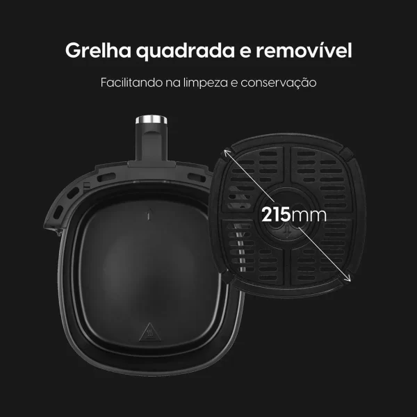 FRITADEIRA ELÉTRICA START FRY ELGIN 3,5 LITROS PRETA 110V - AIR FRYER - Imagem 2