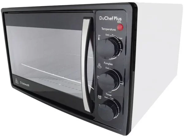 Forno Elétrico Safanelli Du Chef Plus 45L Grill - Timer - Imagem 2