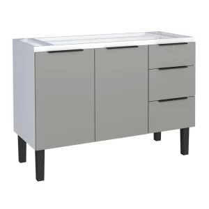 Gabinete Cozinha Aço Júpiter Cinza 120 Cm Cozimax