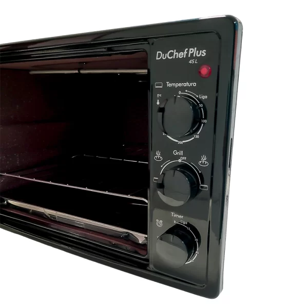 Forno Elétrico Safanelli Du Chef Plus 45L Grill - Timer - Imagem 3