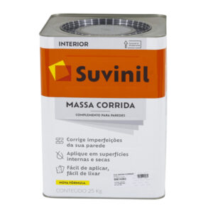 Massa Corrida Branca Lata 25kg Suvinil
