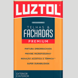 Tinta Acrílica Telha E Fachada Fosca 18 Litros Metrópolis - Luztol
