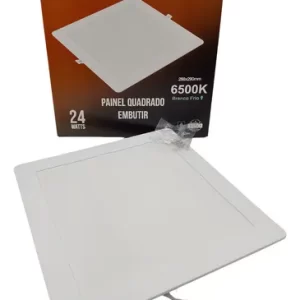 Painel Led Quadrado 24w Embutir 6500k