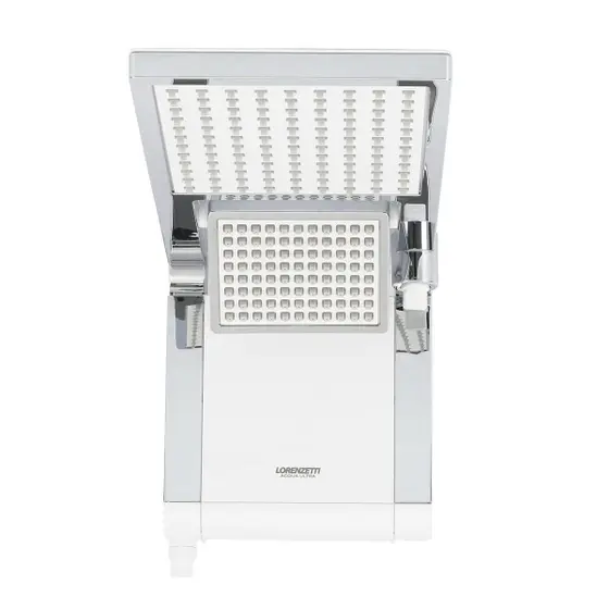 Chuveiro Lorenzetti Acquaduo Ultra Branco/Cromado 6800W, 220V - Imagem 2