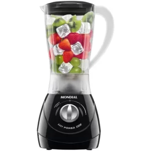 Liquidificador Mondial Easy Power L-550-W Preto - 2 Velocidades 550W
