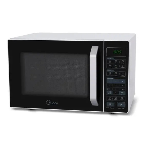 Micro-ondas 27L Branco e Preto 220V Midea