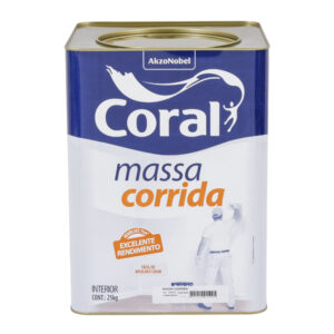 Massa Corrida 25Kg Coral