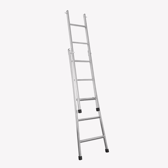 Escada Extensível 3 Em 1 Galvanizado 5 Degraus - Imagem 2