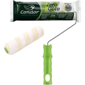 Rolo De Lã Zero Gota Com Suporte 15cm 952 Condor