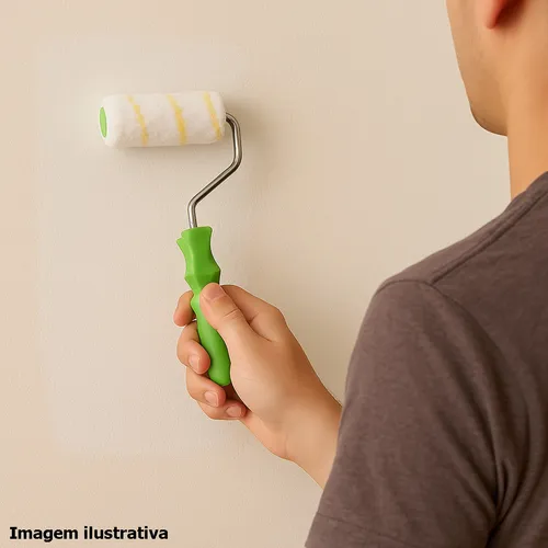 Rolo De Lã Zero Gota Com Suporte 15cm 952 Condor - Imagem 3