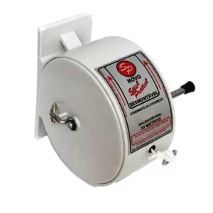 Varal Roupa STICK PRATICK 30mt Manual Retrátil, Recolhível e com Manivela